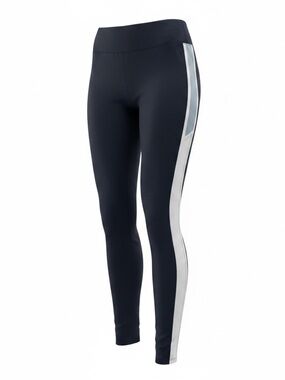 Lou & Grey Black Active Leggings with White Logo